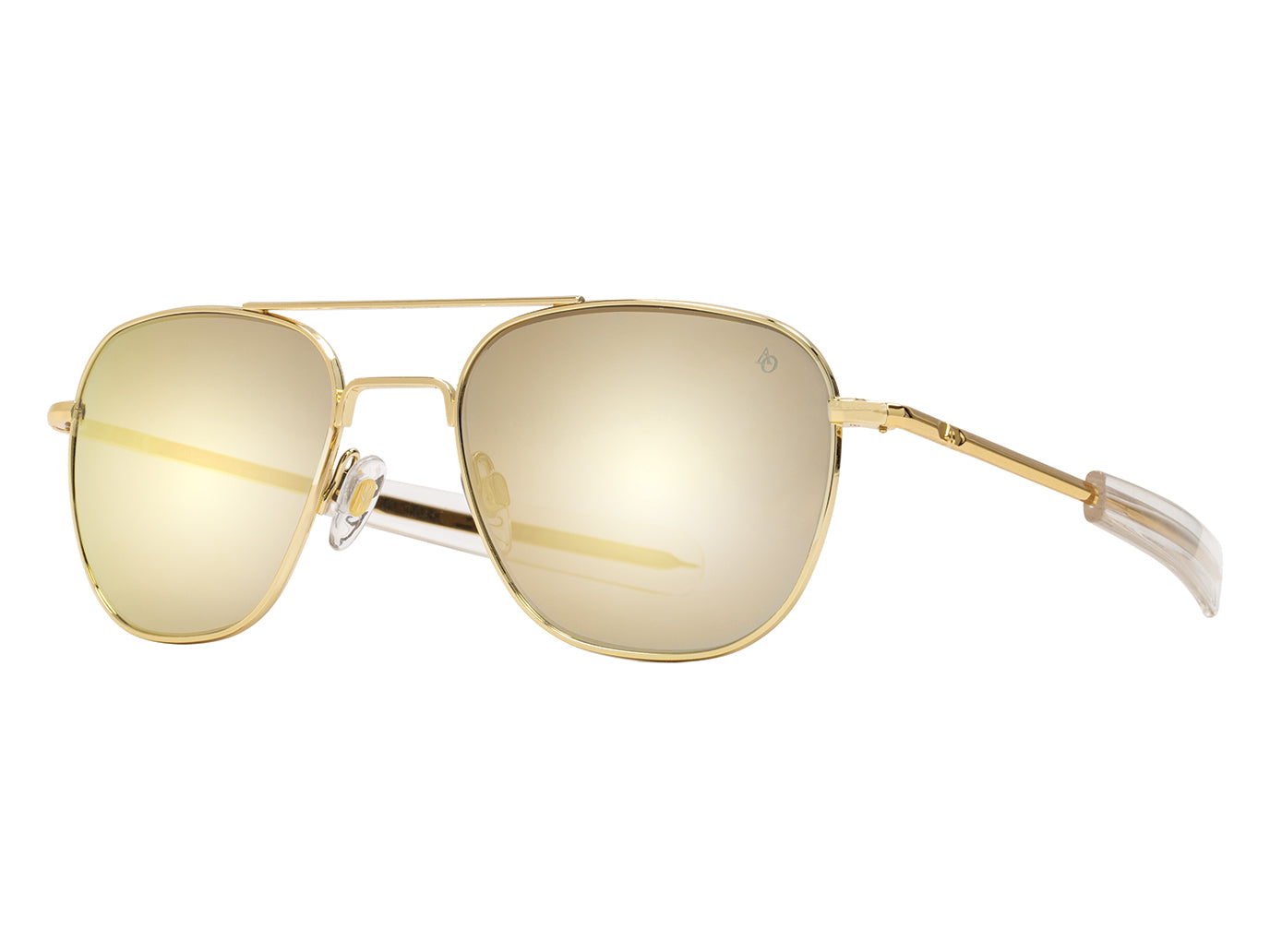 Original Pilot Gold Gold Mirror Glass Lens Polarised – Double Monk