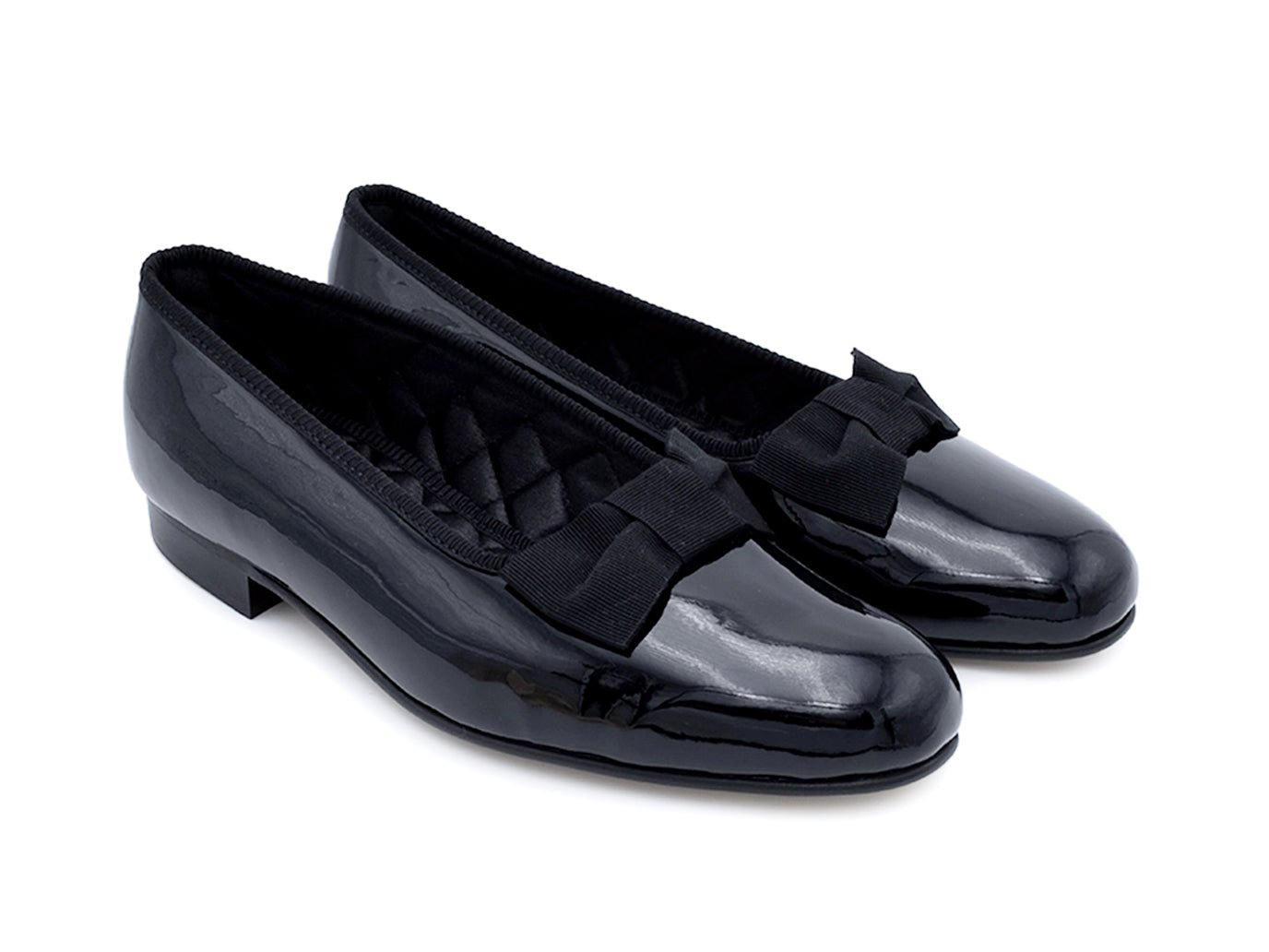 Opera Pump Black Patent – Double Monk