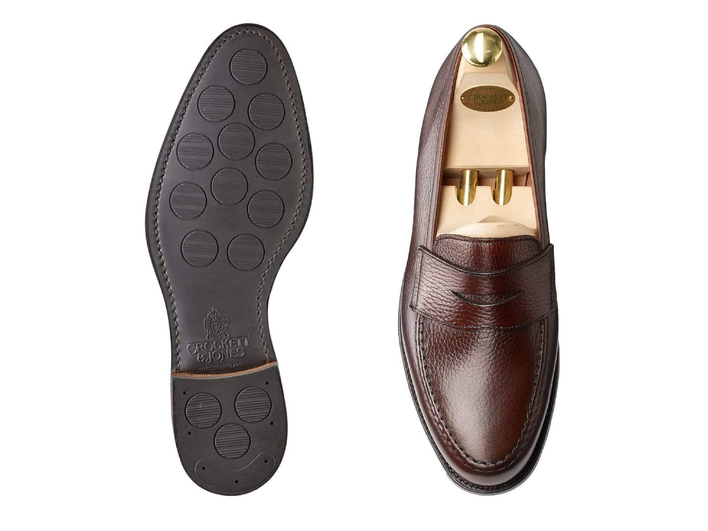 Boston Dark Brown Country Calf – Double Monk