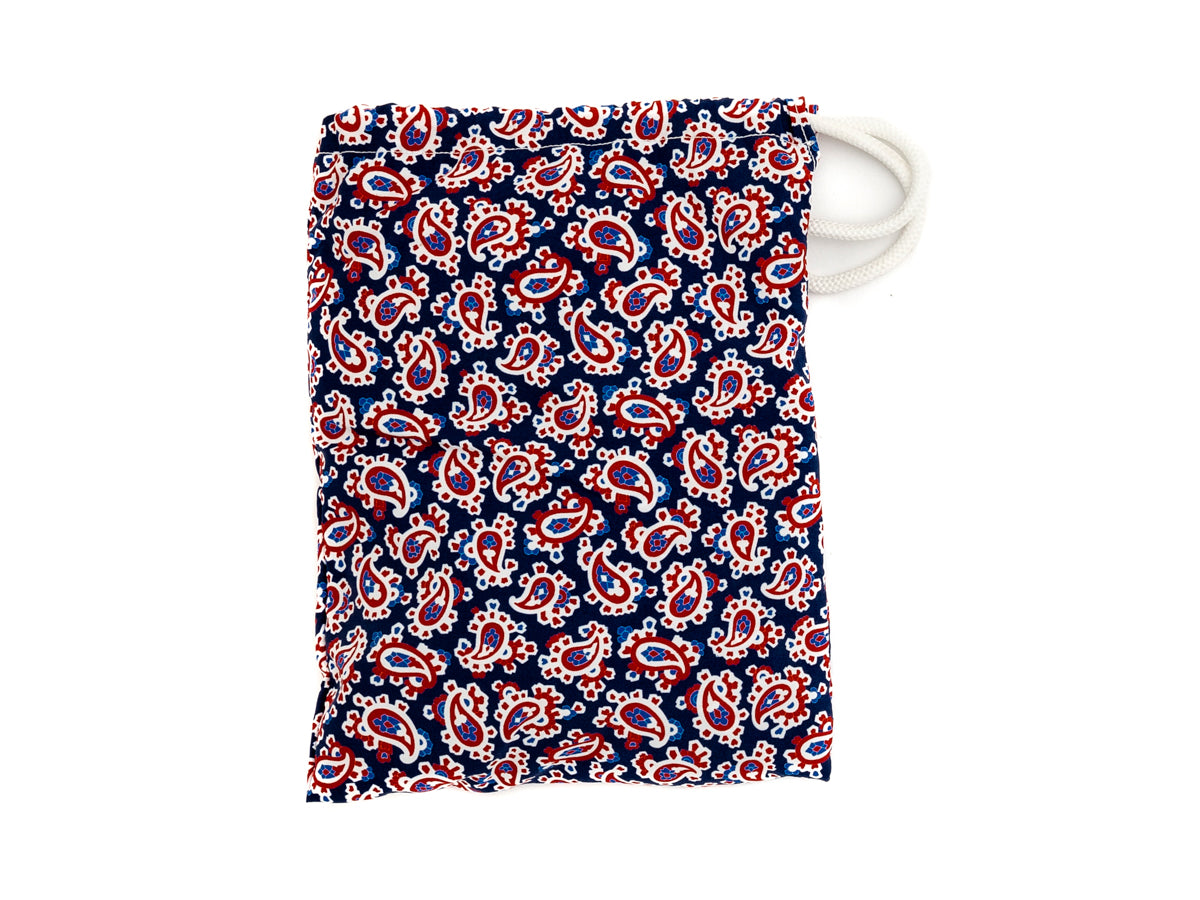 Swimming Trunks Paisley Navy