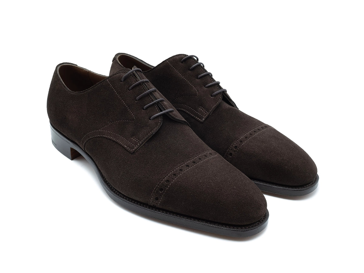 Elmsley Espresso Suede