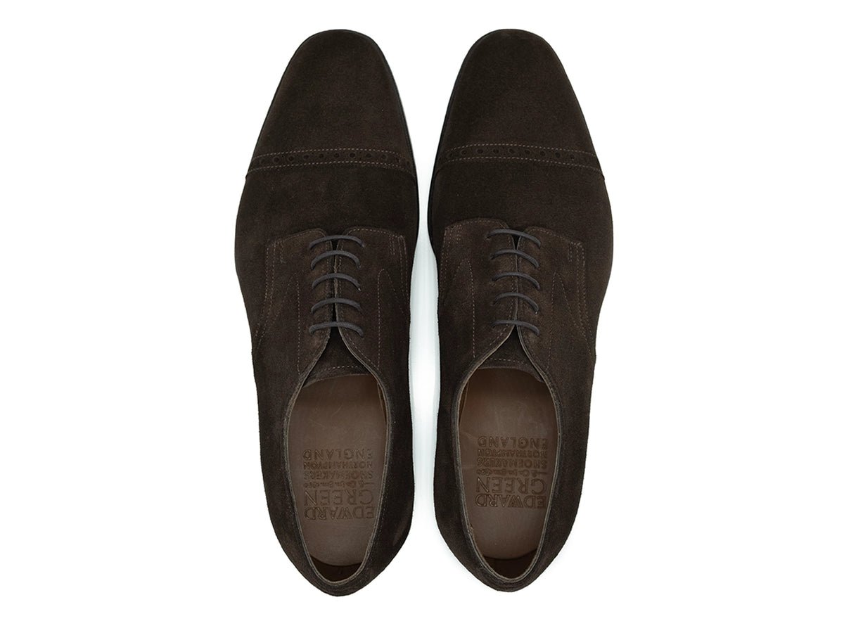 Elmsley Espresso Suede