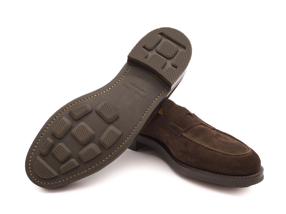 Lopez Bruinn Suede Lug Sole D-width