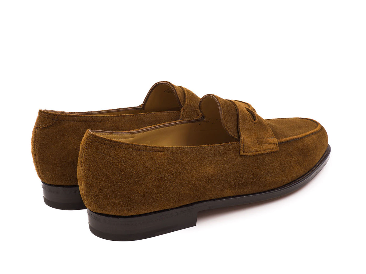Lopez Parisian Brown Suede