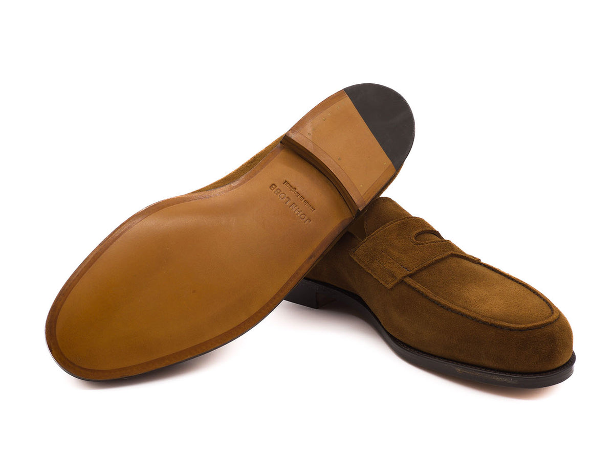 Lopez Parisian Brown Suede