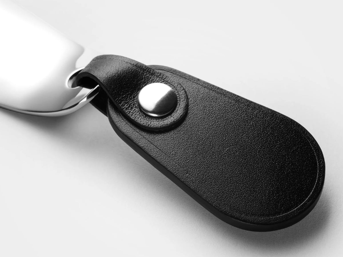 Travel Metal Shoe Horn Black