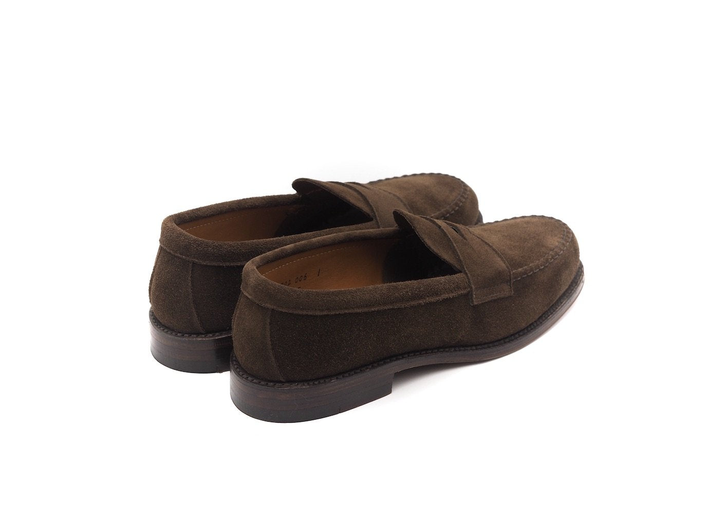 Unlined Capri Suede Loafer - Brown