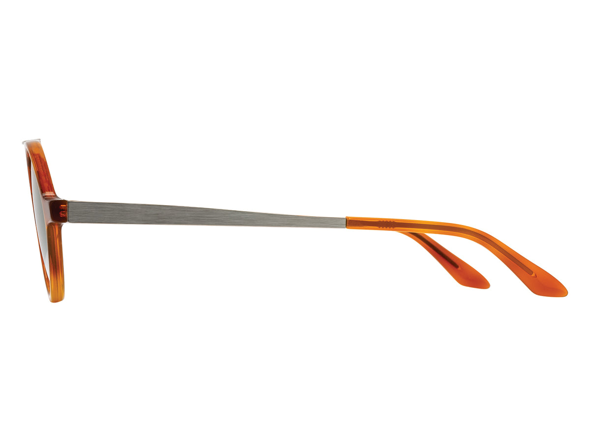 Oxford Havana & Gunmetal Green Gradient Nylon Lens
