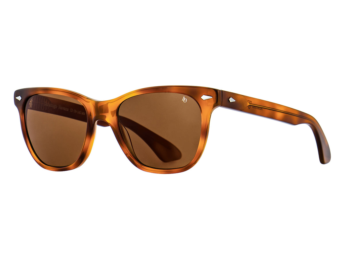 Saratoga Havana Brown Nylon Lens