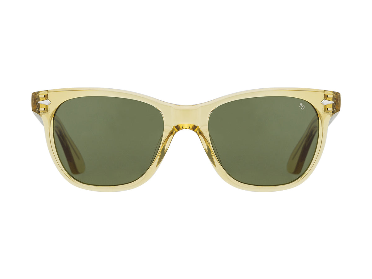 Saratoga Yellow Crystal Green Nylon Lens