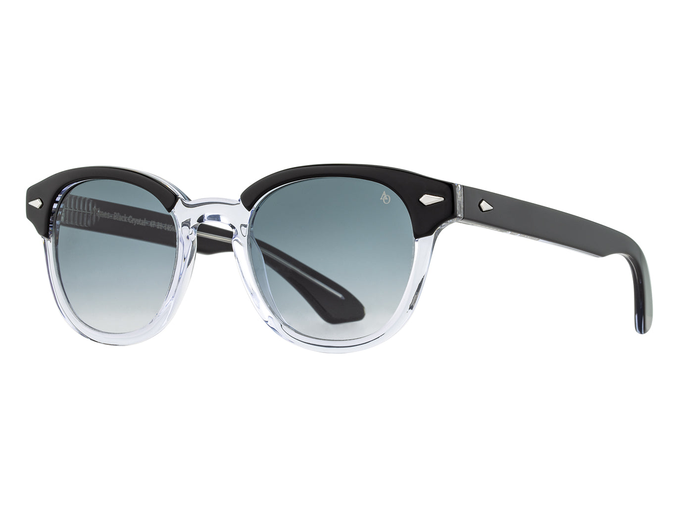 AMERICAN OPTICAL TIMES （black crystal） American Optical Times Black Crystal Grey Gradient Nylon Lens