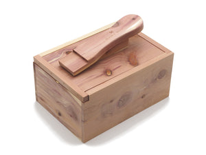Cedar Shoe Care Valet Box