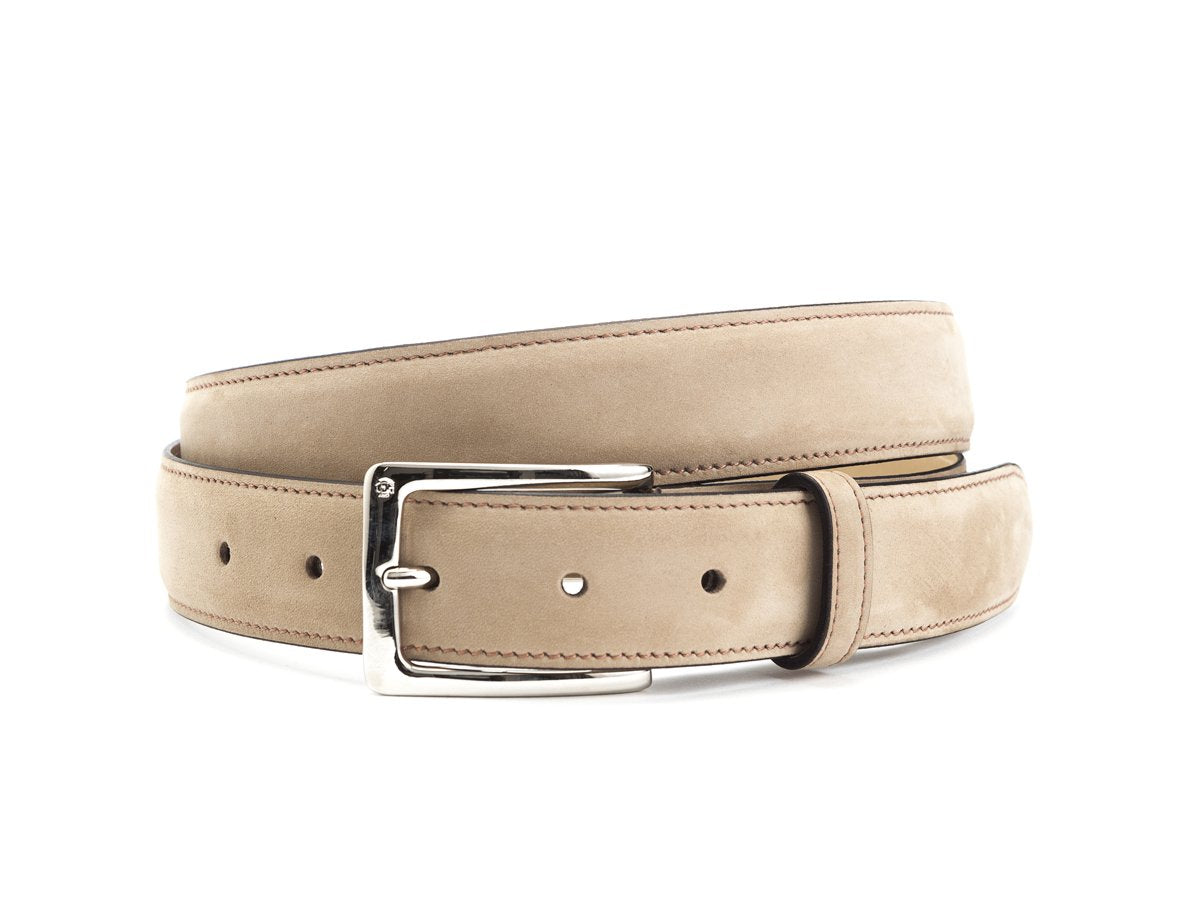 Belt Beige Nubuck Double Monk Belt Beige Nubuck Double Monk