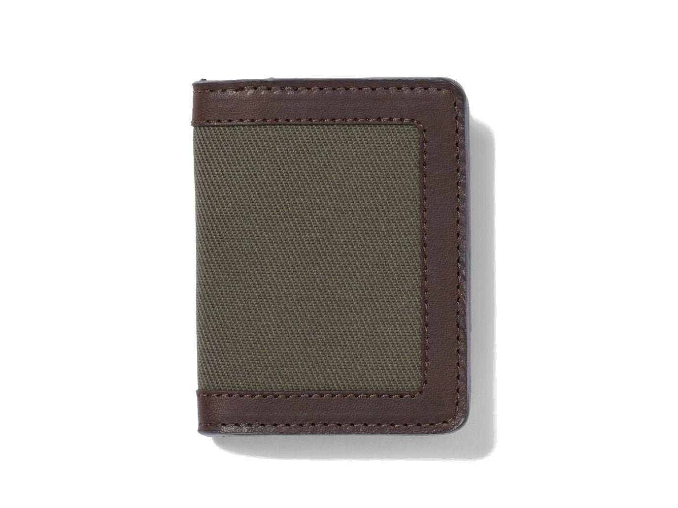 Rugged Twill Outfitter Card Wallet Otter Green - Filson