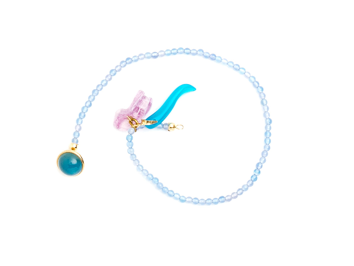 Lapel Button Light Blue