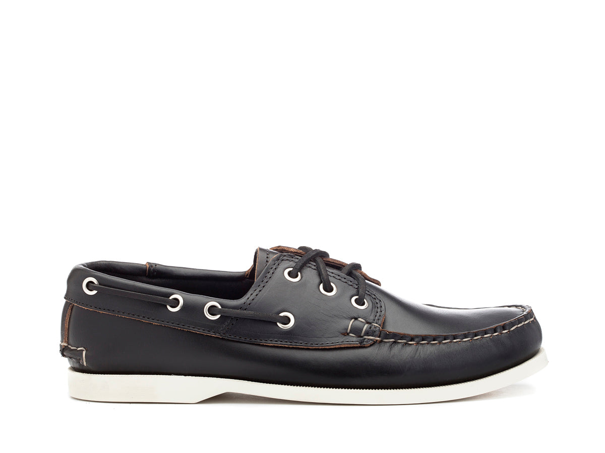 Classic Boat Shoe Black Chromexcel – Double Monk - Main Image