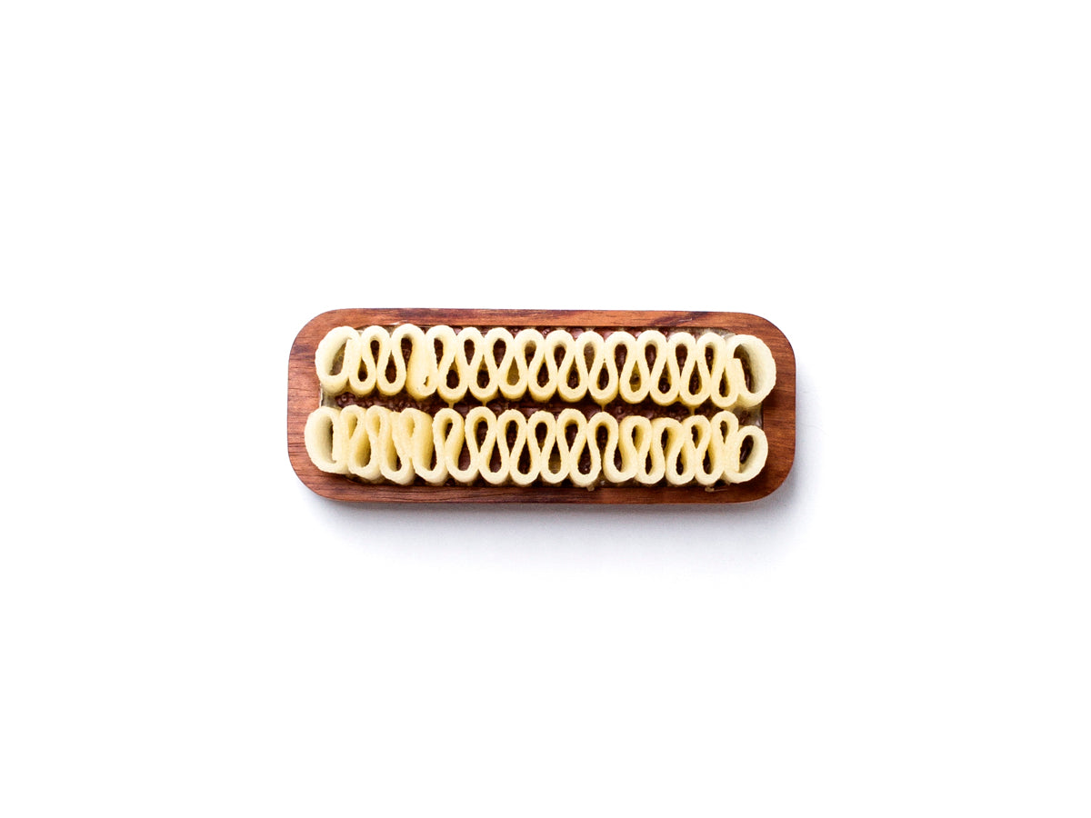 Gold Medal Bubinga Handle Crepe Brush for Suede Nubuck Double Monk