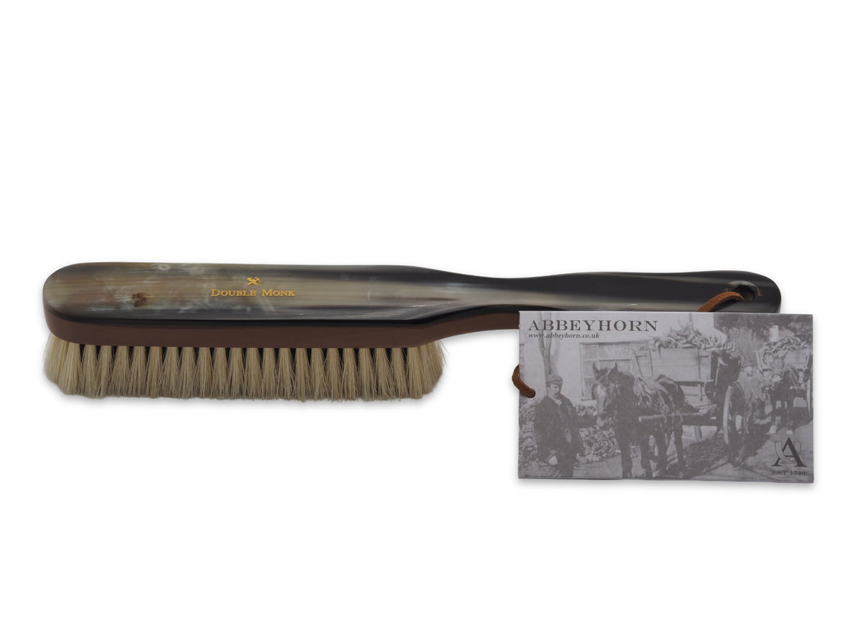 Horn Backed Cashmere Brush