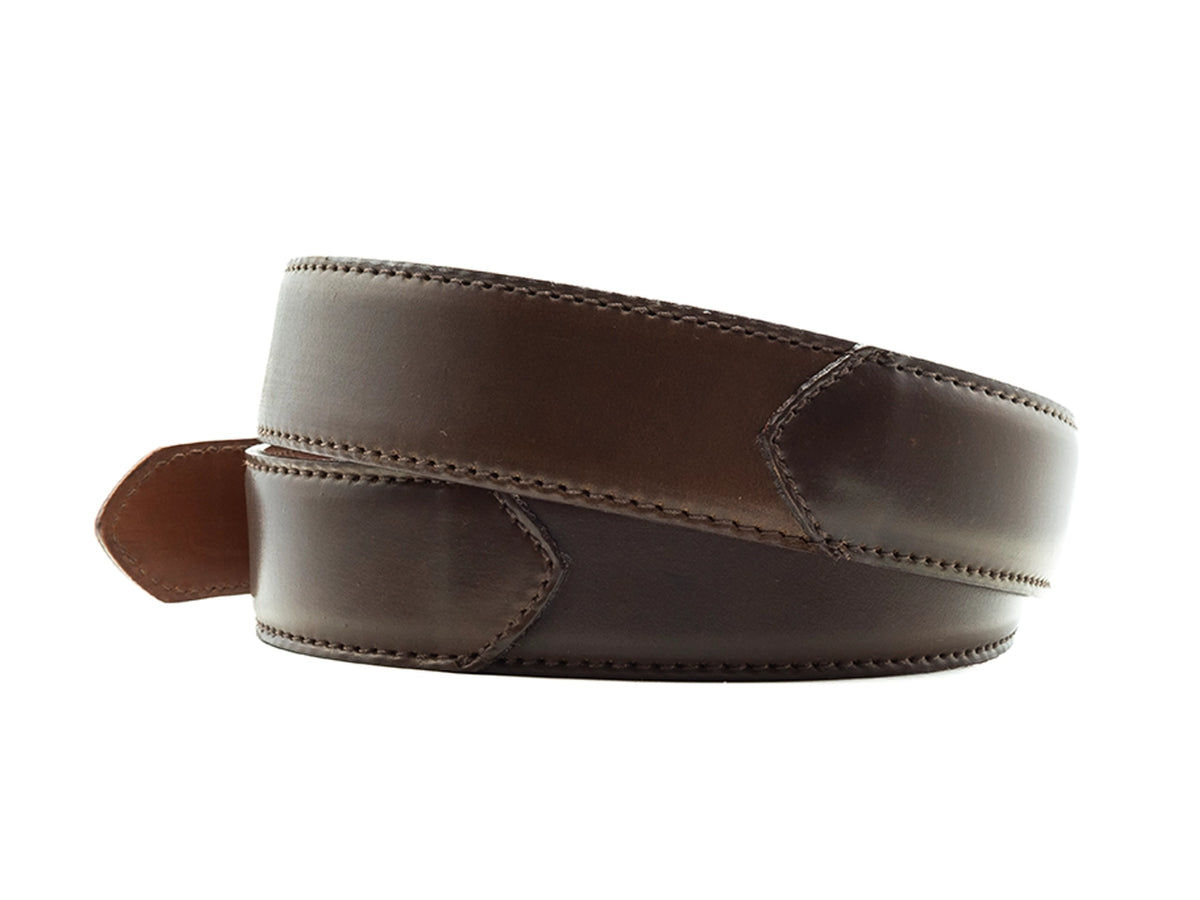 Belt Cigar Cordovan Nickel Buckle