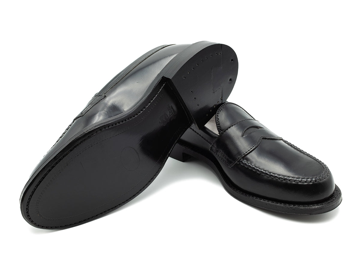 Leisure Handsewn Black Shell Cordovan
