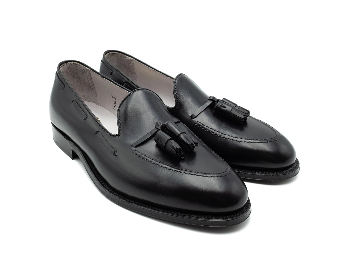 Tassel Moccasin Black Calf