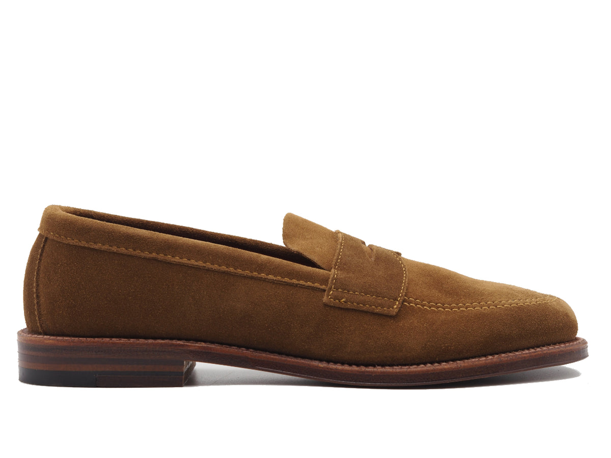 Unlined Khrone Penny Loafer Snuff Suede