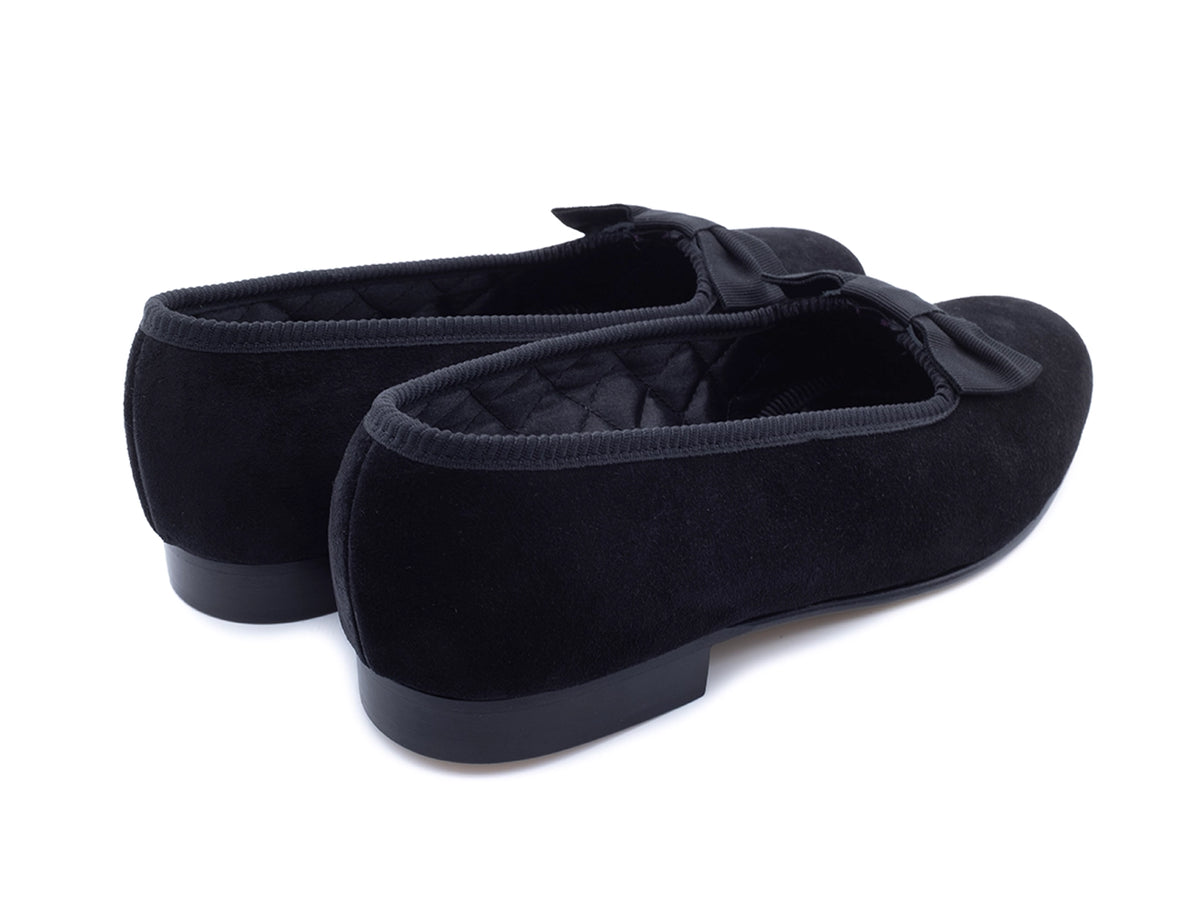 Opera Pump Black Suede