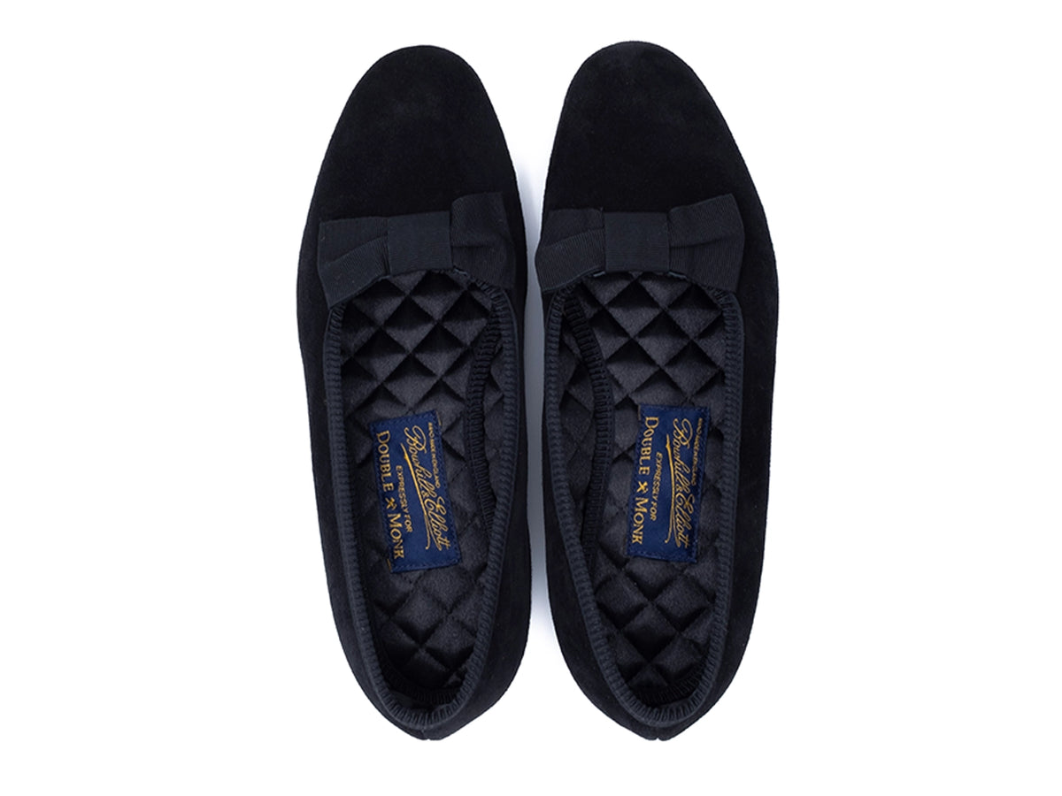 Opera Pump Black Suede