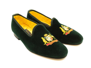 Velvet Slipper Green Australia Coat of Arms