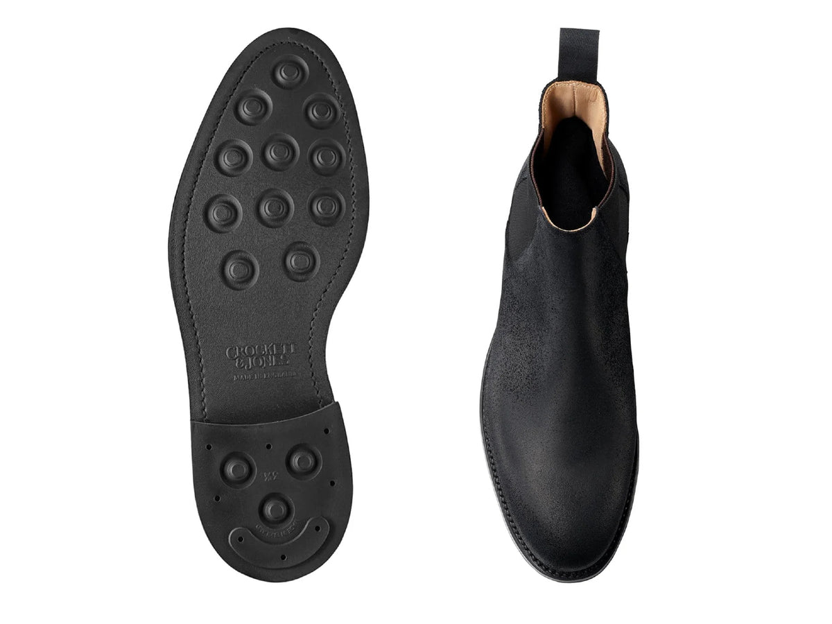 Chelsea 5 Black Rough-Out Suede [PRE-ORDER]
