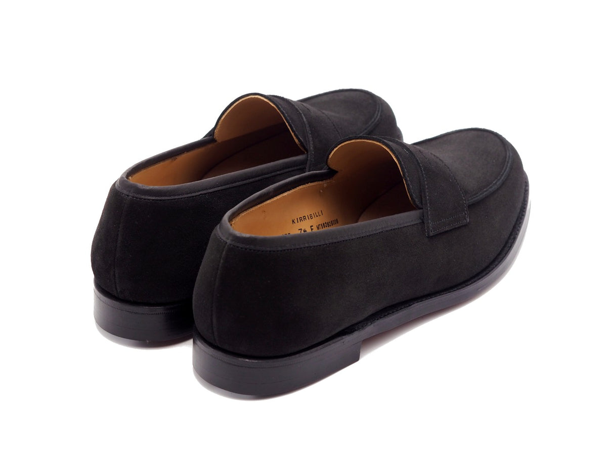 Kirribilli Black Calf Suede