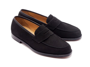 Kirribilli Black Calf Suede