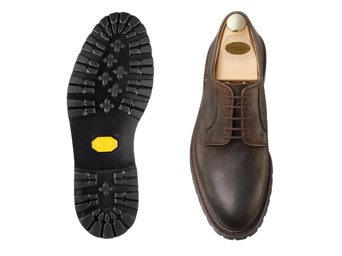 Lanark 3 Dark Brown Rough-Out Suede [PRE-ORDER]