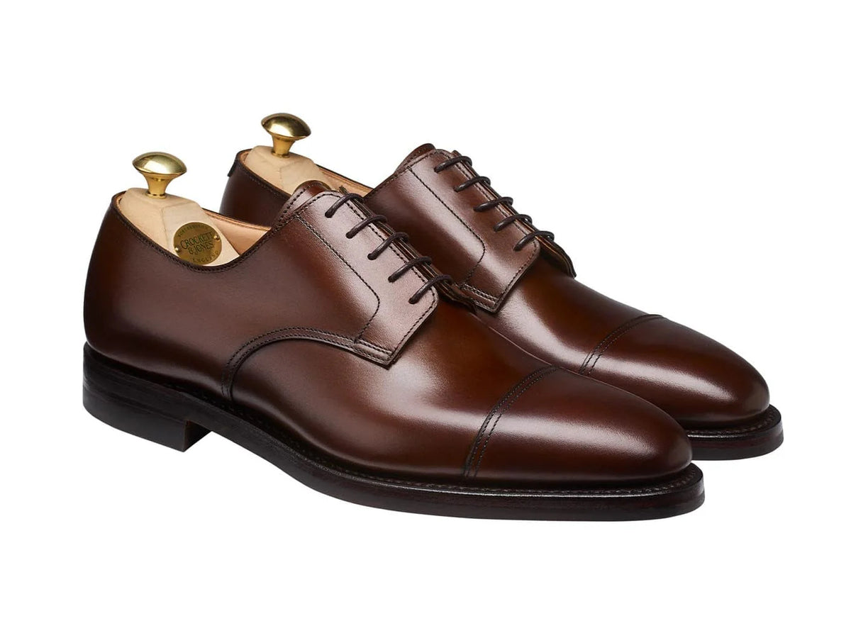 Ripon Dark Brown Burnished Calf [PRE-ORDER]