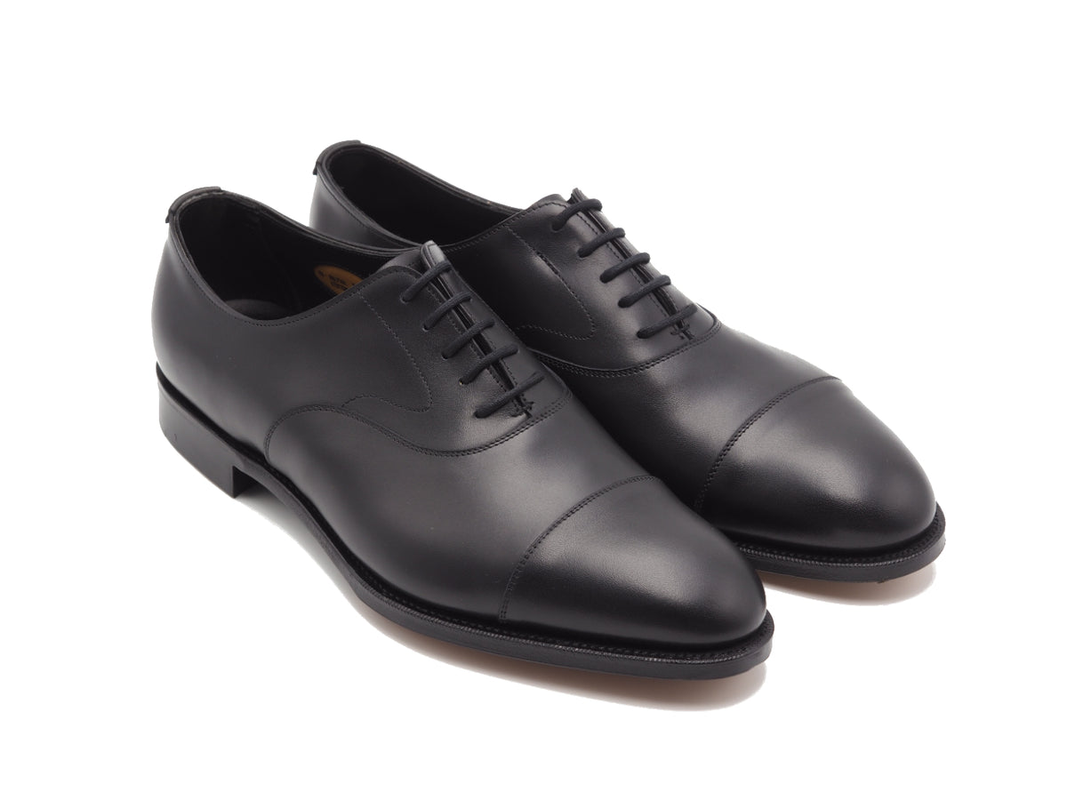 Edward Green Chelsea 202 Black Calf E-width – Double Monk