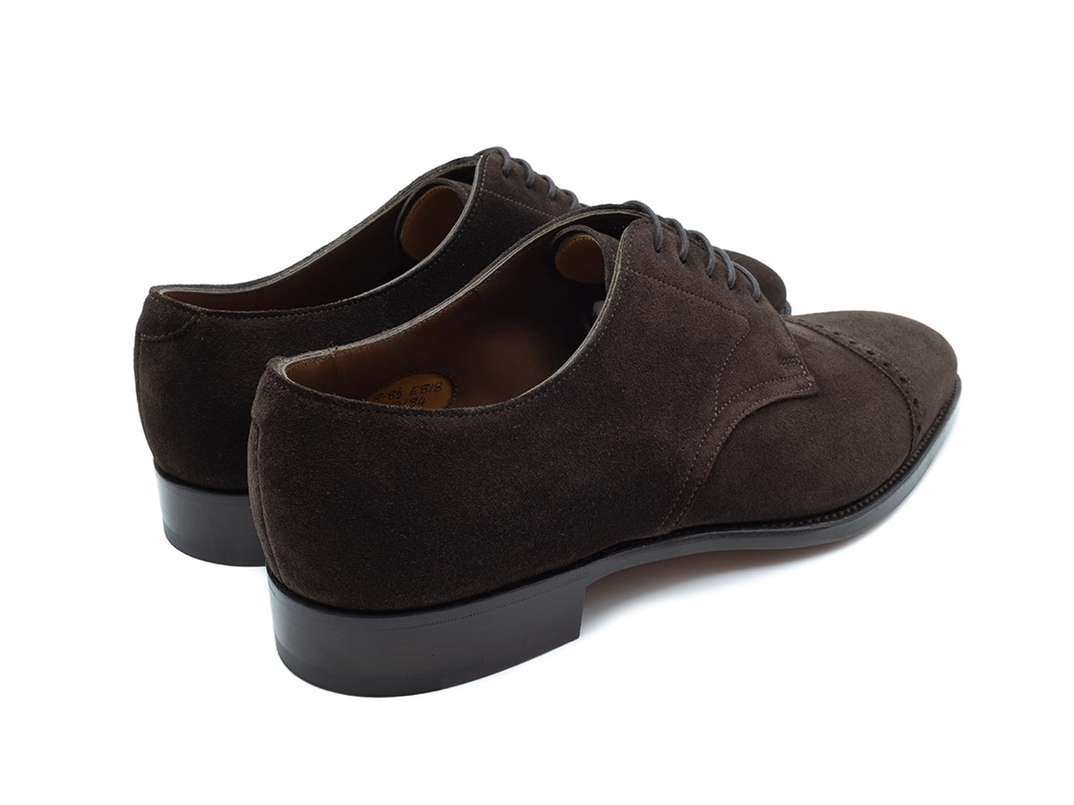 Elmsley Espresso Suede