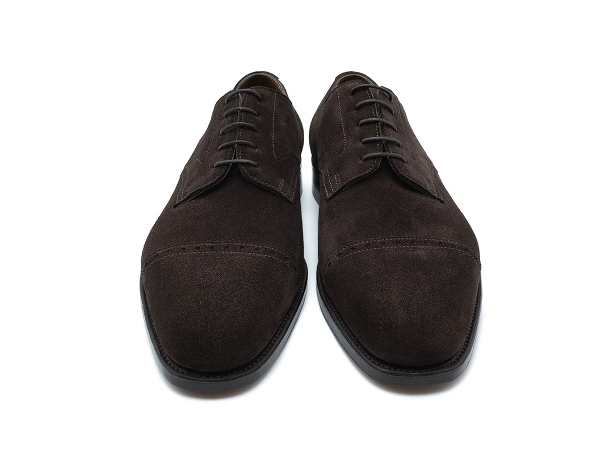 Elmsley Espresso Suede
