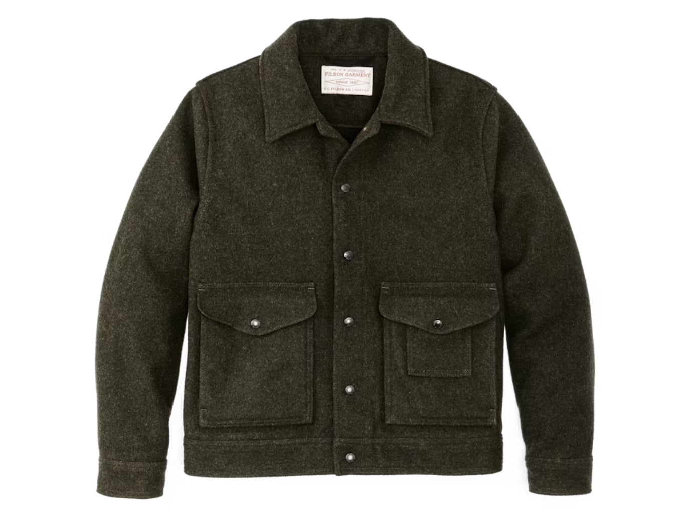 Mackinaw Work Jacket Forest Green