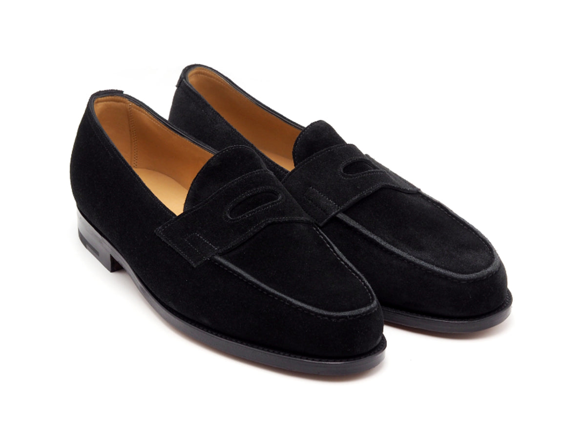 Lopez Black Suede