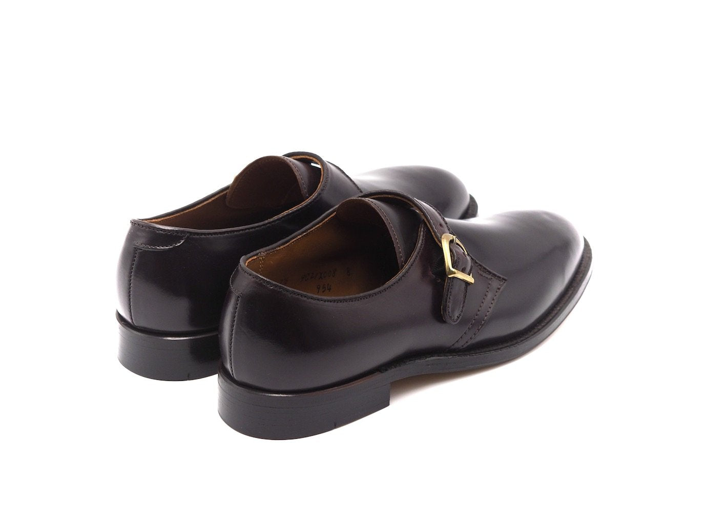 Single Monk Color Shell Cordovan – Double Monk1