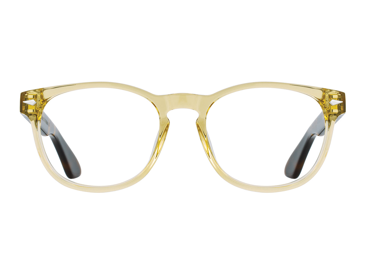 AO-1004 Yellow Crystal Tortoise Frame Only
