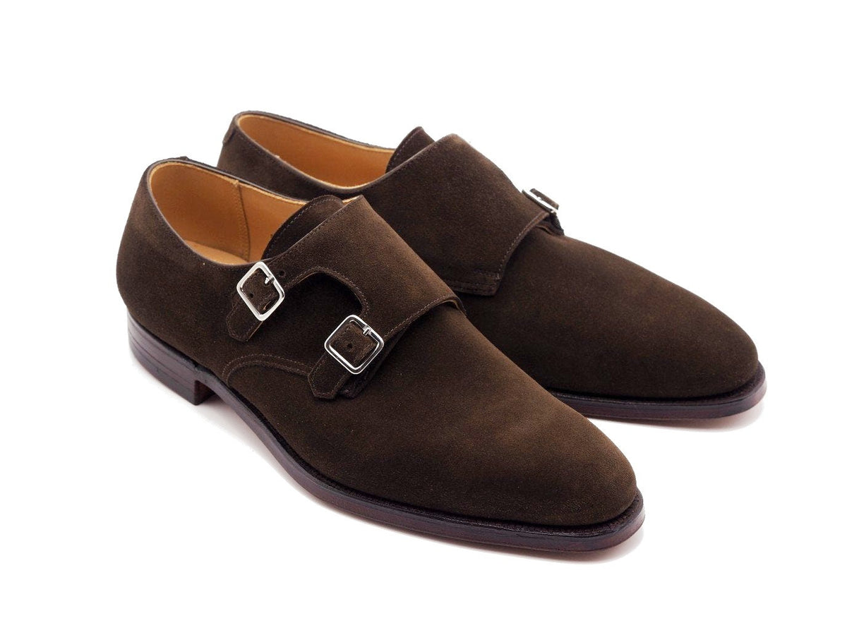 Melbourne Dark Brown Calf Suede