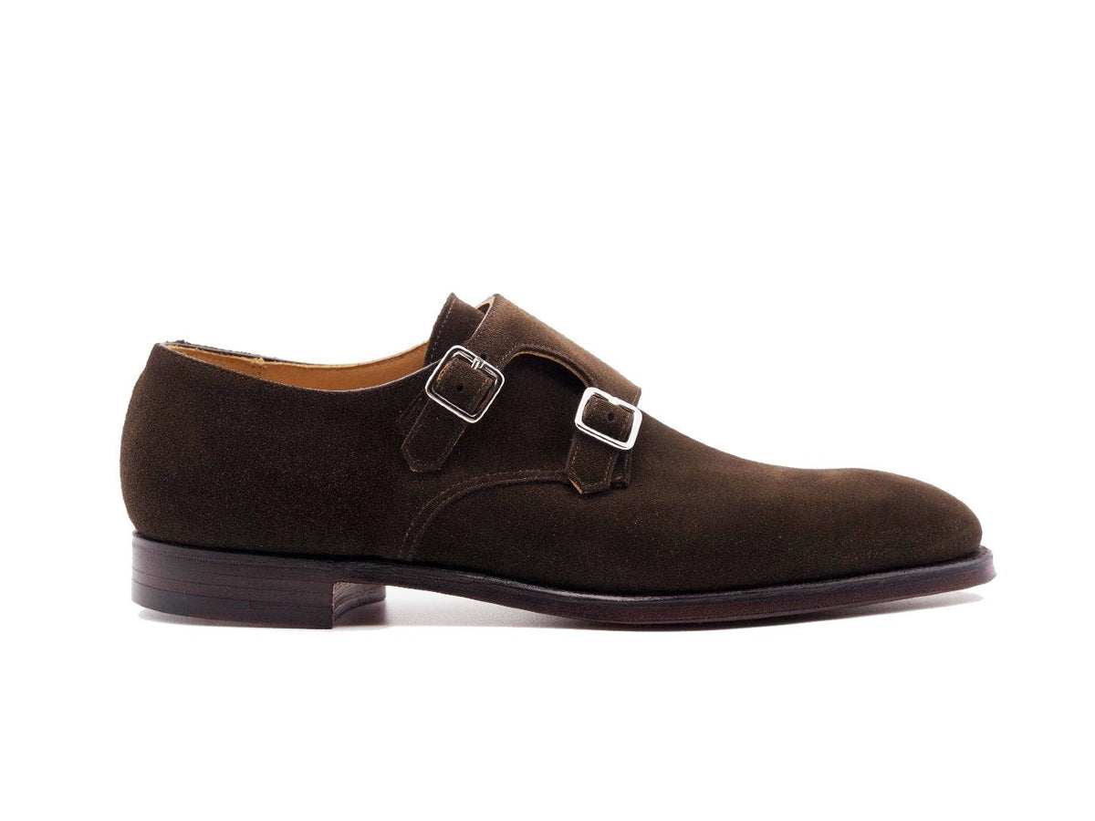 Melbourne Dark Brown Calf Suede