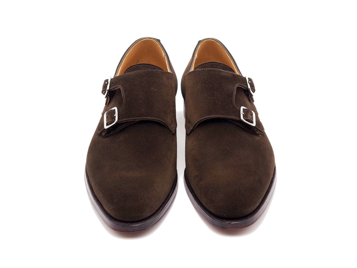 Melbourne Dark Brown Calf Suede