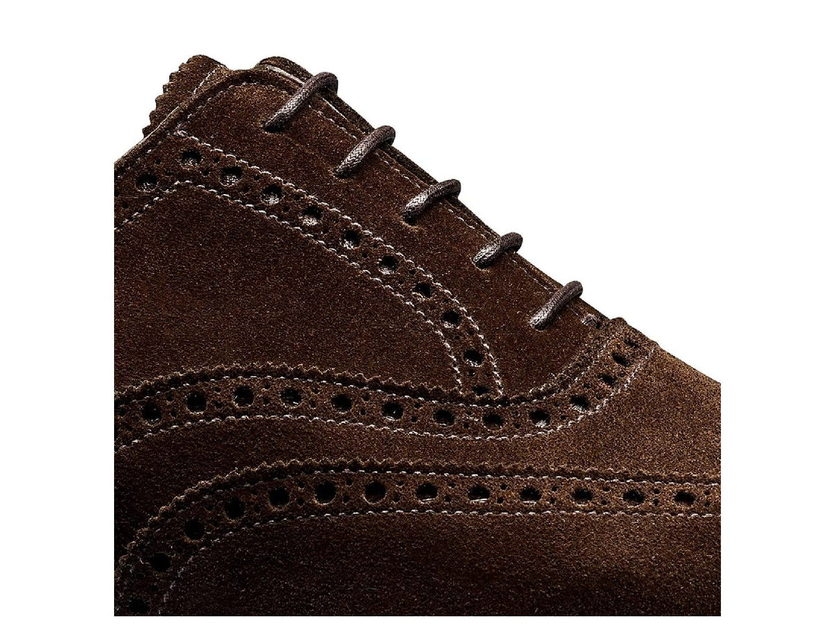 Westgate 2 Dark Brown Calf Suede