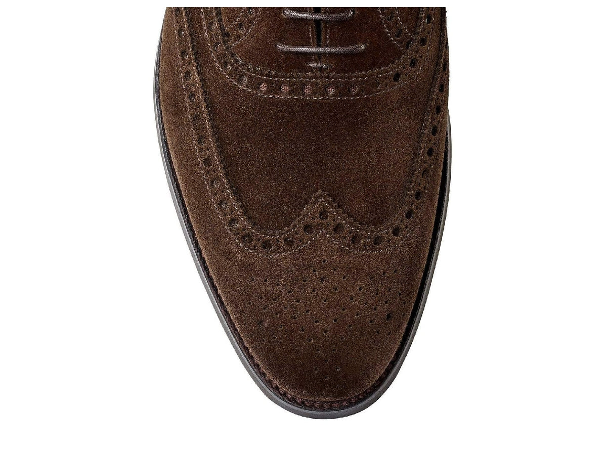 Westgate 2 Dark Brown Calf Suede