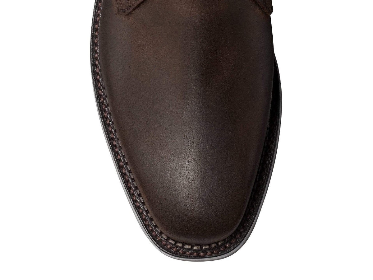 Molton Dark Brown Rough-Out Suede