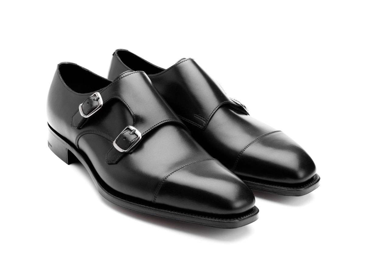 Westminster Black Calf – Double Monk