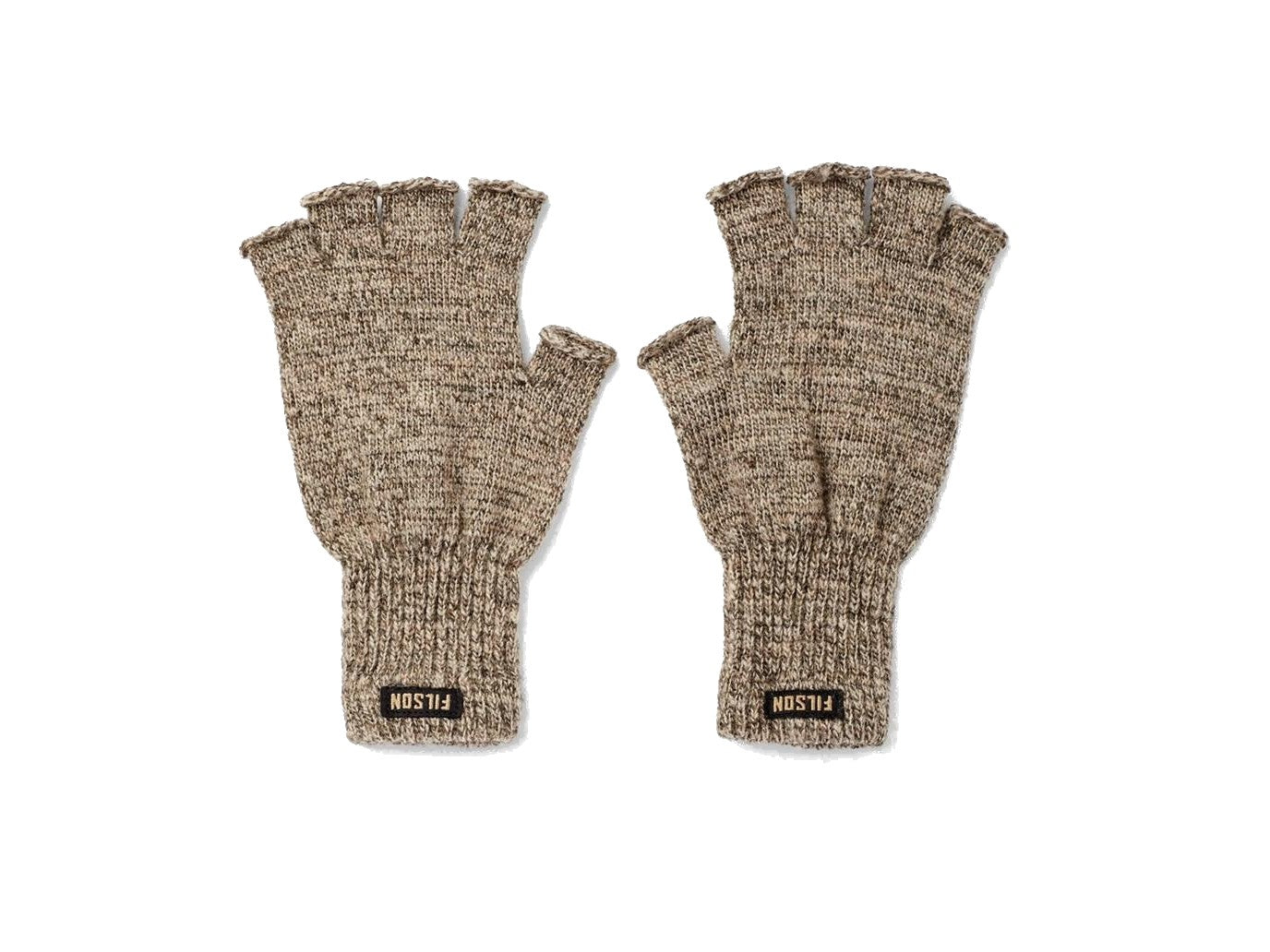 Fingerless Knit Gloves Root Heather