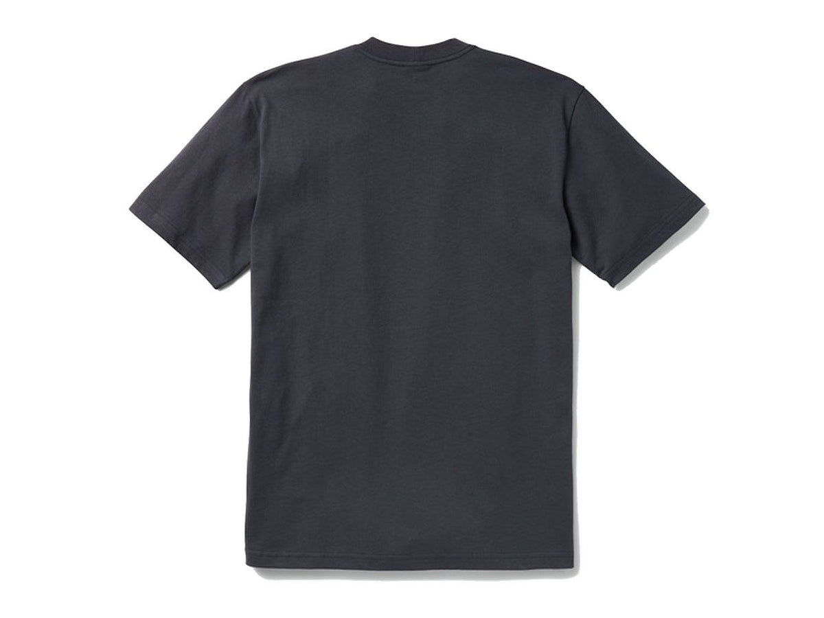 Back view of Filson Pioneer T Shirt in ink blue